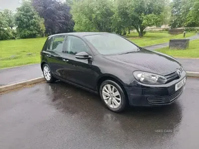 Used VW Golf VI Match 105 HP (77 kW) 2011 Black Hatchback