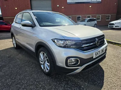 Used VW T-Cross Active 2022 Silver SUV