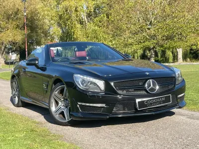 Used Mercedes SL63 AMG AMG 537 HP (394 kW) 2013 Black Cabriolet