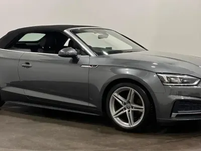 Used Audi Cabriolet S-Line 190 HP (139 kW) 2018 Grey Cabriolet