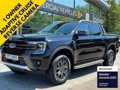 Used Ford Ranger Wildtrack 205 HP (150 kW) 2023 Black Pickup