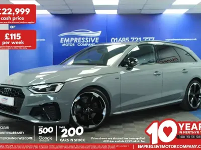 Used Audi A4 Black Edition 150 HP (110 kW) 2020 Grey Estate