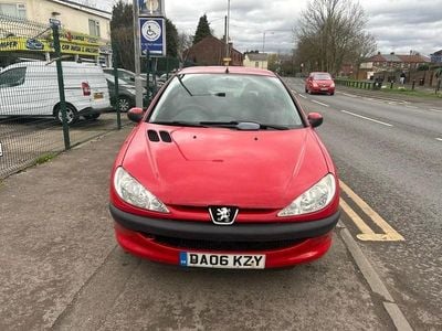 Used Peugeot 206 75 HP (55 kW) 2006 Red Hatchback