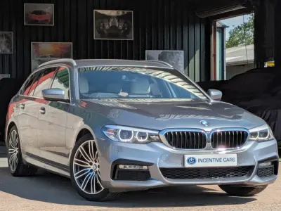Usado BMW 520 M Sport 2017 Azul Familiar