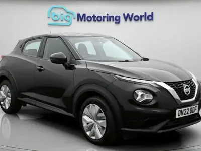 Used Nissan Juke Acenta 114 HP (83 kW) 2022 Black SUV