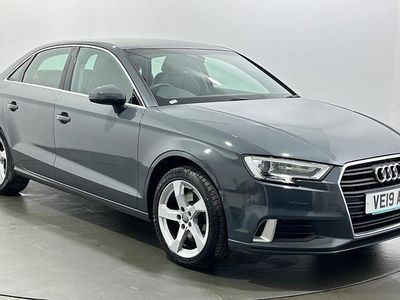 Begagnad Audi A3 Sport 150 HK (110 kW) 2019 Grå Sedan