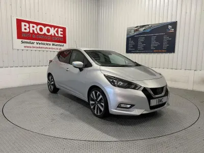 Used Nissan Micra Tekna 2021 Silver Hatchback