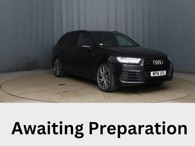 Used Audi Q7 Black Edition 2018 Black SUV