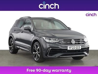 Grey Used 2022 VW Tiguan R-line SUV | £23,999 (Fair price)