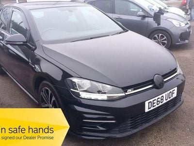 Used VW Golf VII R-line 150 HP (110 kW) 2018 Black Hatchback