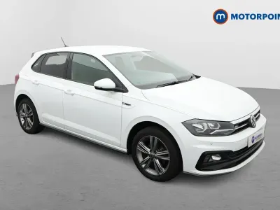 Used VW Polo R-line 95 HP (69 kW) 2021 White Hatchback