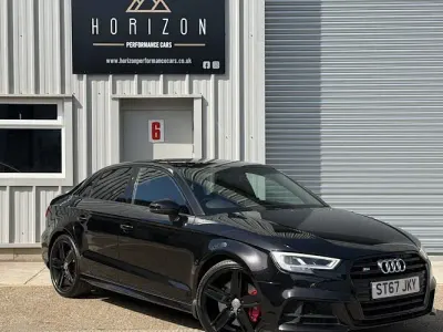 Used Audi S3 Black Edition 310 HP (228 kW) 2017 Black Sedan