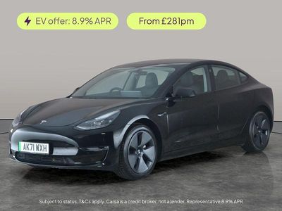 Used Tesla Model 3 Long Range AWD 366 kW (498 HP) 2021 Black Sedan