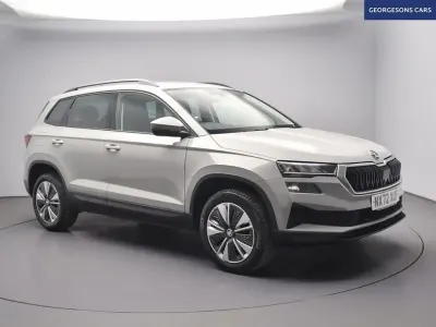 Używany Skoda Karoq SE Drive 150 KM (110 kW) 2022 Szary SUV