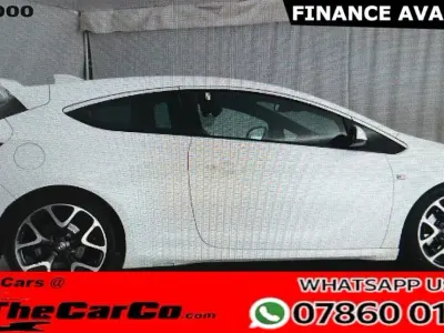 Used Vauxhall Astra GTC S 280 HP (205 kW) 2017 White Coupe