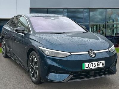 New VW ID.7 Pro 210 kW (286 HP) 2025 Lapiz blue metallic