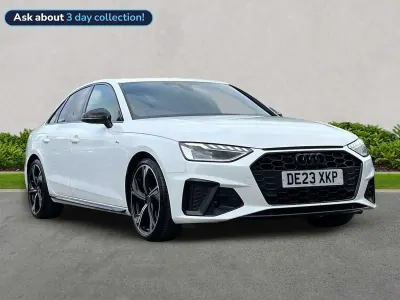 Usado Audi A4 Black Edition 163 CV (119 kW) 2023 Blanco Berlina