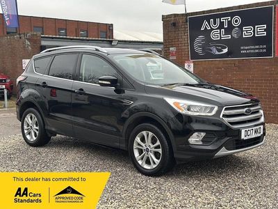 Used Ford Kuga Titanium 150 HP (110 kW) 2017 Black SUV