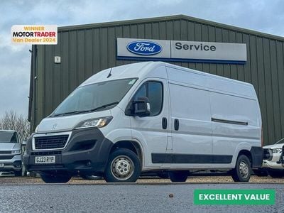 White Used 2023 Peugeot Boxer Premium Van | £16,994 (Fair price)