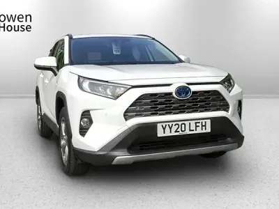 Used Toyota RAV4 Hybrid Design 222 HP (163 kW) 2020 White SUV