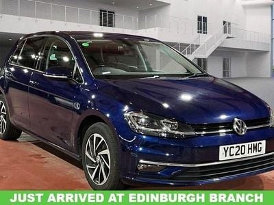 Used VW Golf VII Edition 150 HP (110 kW) 2020 Blue Hatchback