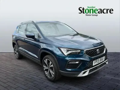 Used Seat Ateca SE Technology 150 HP (110 kW) 2021 Blue SUV