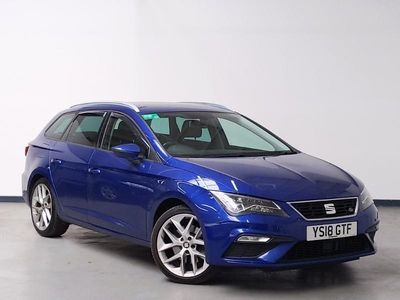 Begagnad Seat Leon FR 180 HK (132 kW) 2018 Blå Kombi
