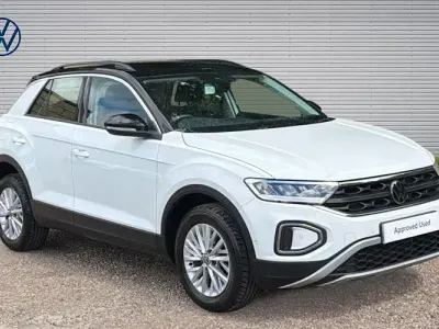 Used VW T-Roc Life 110 HP (80 kW) 2022 White SUV