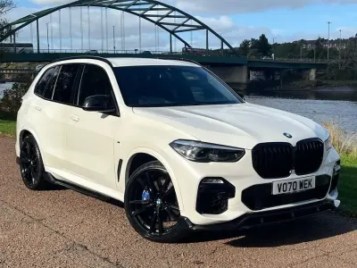 Used BMW X5 Sport Line 400 HP (294 kW) 2020 White SUV