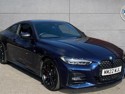 Usado BMW 420 M Sport 181 HP (133 kW) 2022 Azul Coupé