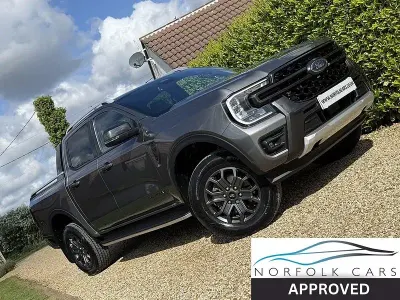 Begagnad Ford Ranger Wildtrack 2024 Grå Pickup