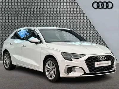 Used Audi A3 Sport 108 HP (79 kW) 2024 White Hatchback