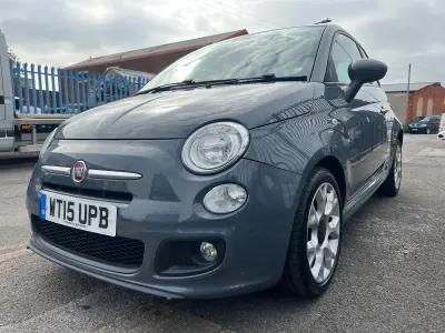 Used Fiat 500 S 69 HP (50 kW) 2015 Grey Hatchback