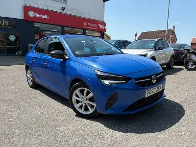 Used Vauxhall Corsa 100 HP (73 kW) 2020 Blue Hatchback