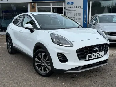 New Ford Puma Titanium 125 HP (91 kW) 2025 White SUV