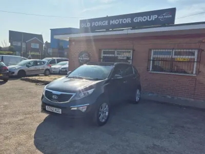 Used Kia Sportage 115 HP (84 kW) 2012 Black SUV