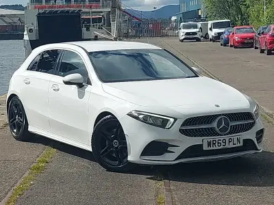 Usado Mercedes A220 AMG Line Premium 190 HP (139 kW) 2019 Branco Citadino