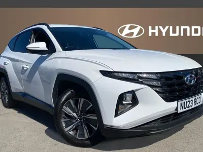Używany Hyundai Tucson SE 150 KM (110 kW) 2023 Biały SUV