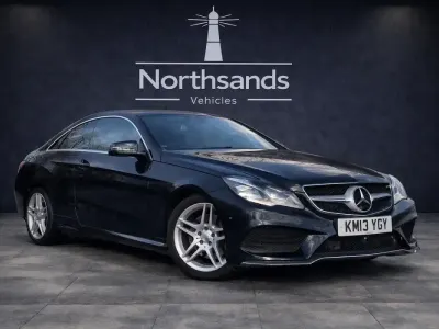 Begagnad Mercedes E250 AMG 2013 Svart Sportkupé
