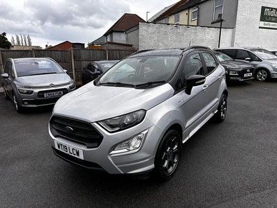 Used Ford Ecosport ST-Line 125 HP (91 kW) 2019 Silver SUV