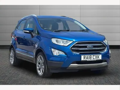 Used Ford Ecosport Titanium 125 HP (91 kW) 2018 Blue SUV