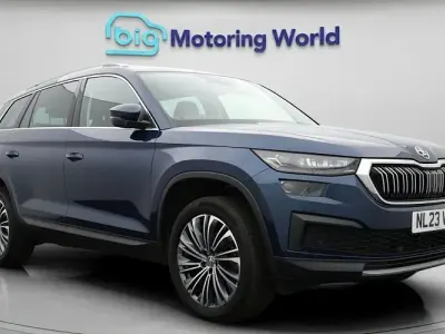 Used Skoda Kodiaq SE L Executive 150 HP (110 kW) 2023 Blue SUV
