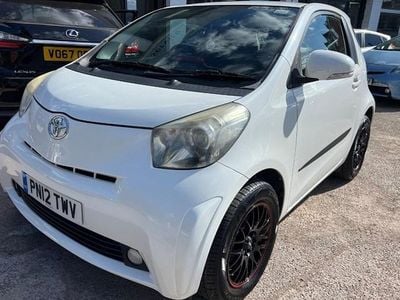 White Used 2012 Toyota iQ Hatchback | £7,990 (Expensive)
