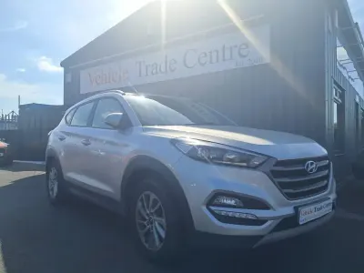 Used Hyundai Tucson SE 116 HP (85 kW) 2017 Silver SUV