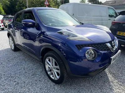 Used Nissan Juke Acenta Premium 110 HP (80 kW) 2015 Blue SUV
