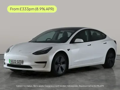 Used Tesla Model 3 Standard Range 177 kW (241 HP) 2022 White Sedan