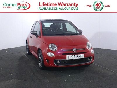 Used Fiat 500C S 85 HP (62 kW) 2016 Red Cabriolet