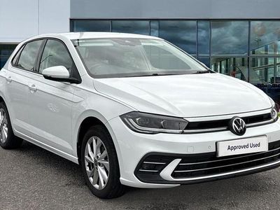 Used VW Polo Style 95 HP (69 kW) 2022 Pure white Hatchback