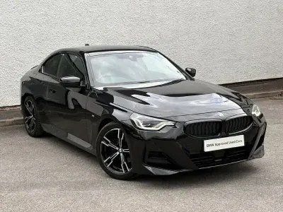 Begagnad BMW 220 M Sport 192 HK (141 kW) 2022 Svart Sportkupé