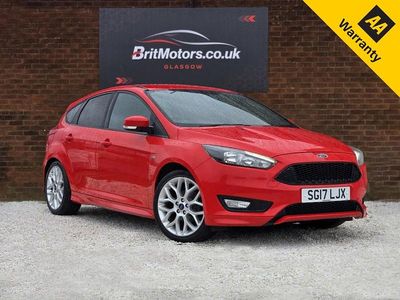 Used Ford Focus ST-Line 125 HP (91 kW) 2017 Red Hatchback